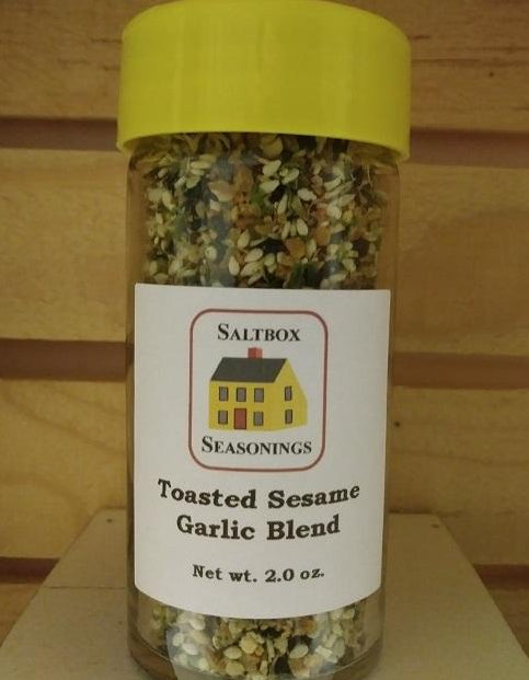 Toasted Sesame Garlic Salt Free Blend Saltbox Seasonings