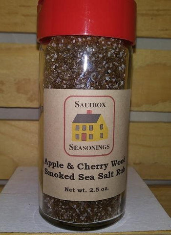 Apple & Cherry Wood Smoked Sea Salt Rub - Saltbox Seasonings