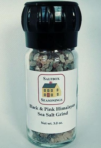 Black & Pink Himalayan Salt Grind - Saltbox Seasonings