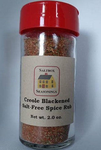 Louisiana Creole Blackened Salt-Free Spice Rub - Saltbox Seasonings