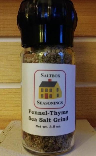Fennel-Thyme Sea Salt Grind - Saltbox Seasonings