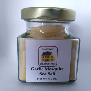 Garlic Mesquite Sea Salt - Saltbox Seasonings