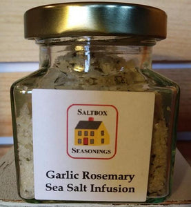 Garlic Rosemary Sea Salt - Saltbox Seasonings
