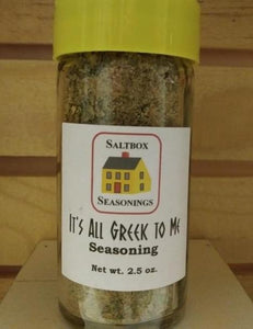 It's All Greek to Me Seasoning - Saltbox Seasonings