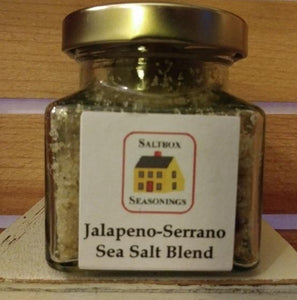 Jalapeño-Serrano Chile Sea Salt - Saltbox Seasonings