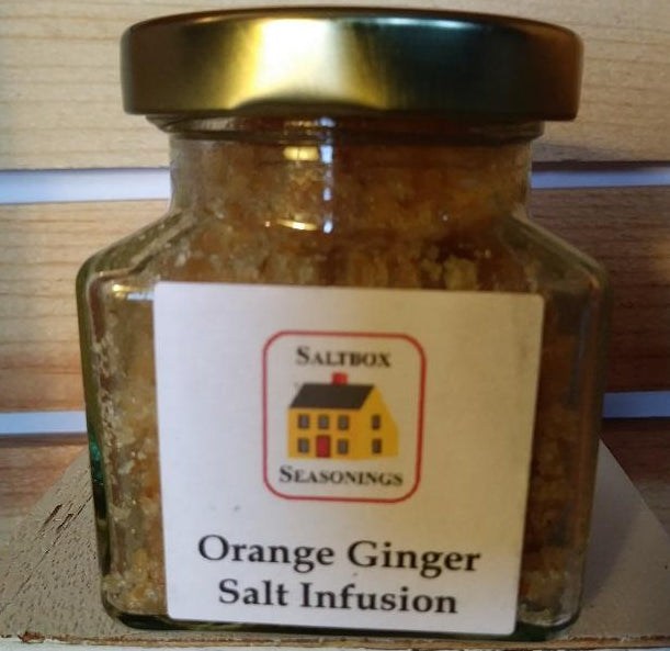 Orange Ginger Sea Salt Infusion - Saltbox Seasonings