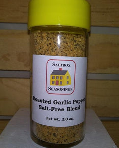 Roasted Garlic Pepper Salt-Free Blend - Saltbox Seasonings