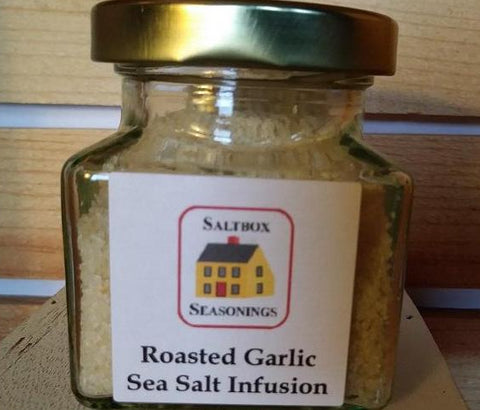Roasted Organic Garlic Sea Salt - Saltbox Seasonings