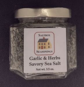 Garlic & Herbs Savory Sea Salt