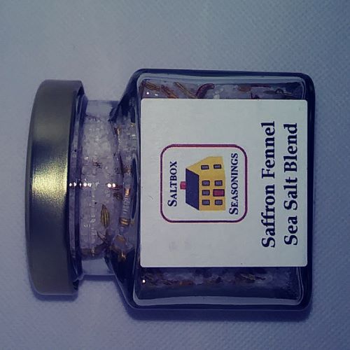 Saffron Fennel Sea Salt - Saltbox Seasonings