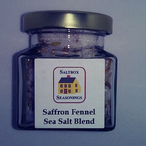Saffron Fennel Sea Salt - Saltbox Seasonings