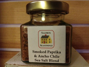 Smoked Paprika & Ancho Chile Sea Salt - Saltbox Seasonings