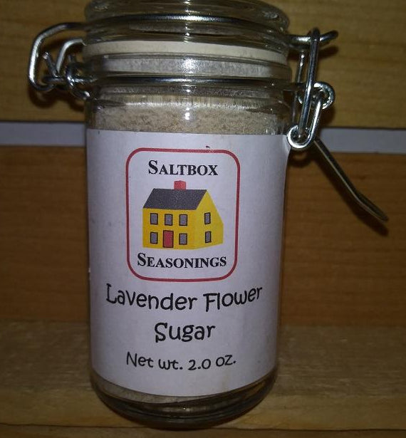 Lavender Flower Sugar Blend - Saltbox Seasonings